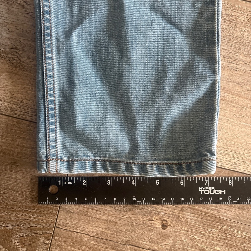 Prana Jeans Mens 33x32 (fits 33x31) Blue Slim Fit Organic Cotton Stretch Denim - Picture 7 of 8